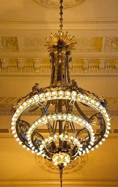 elegant ornate chandelier