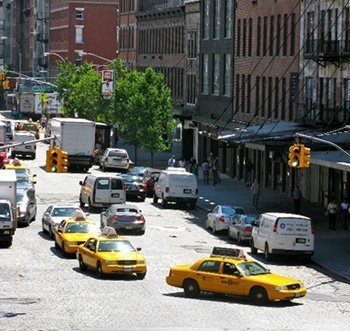 Streets and buildings